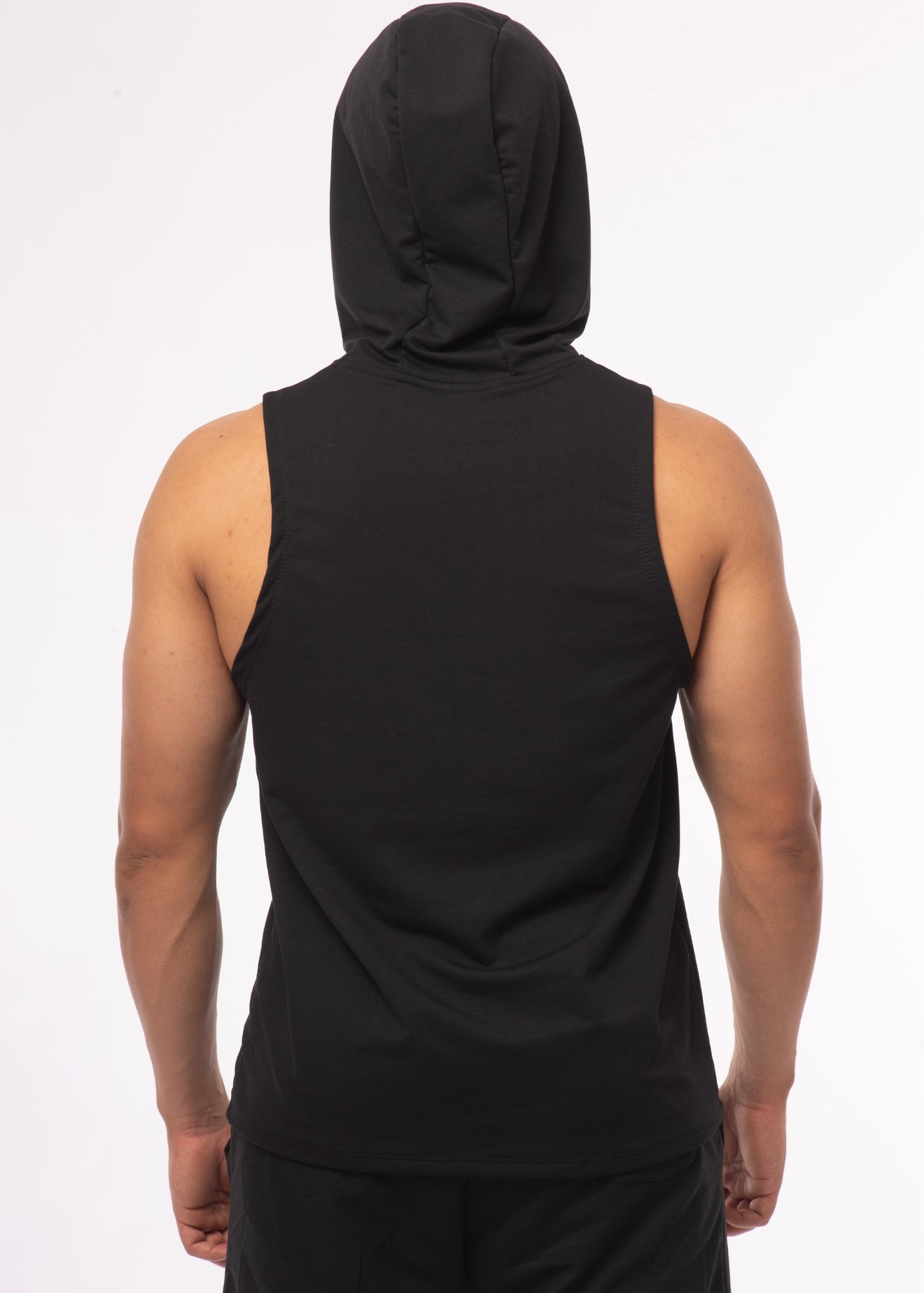 Sweat à capuche sans manches NOIR - HyperFlex™