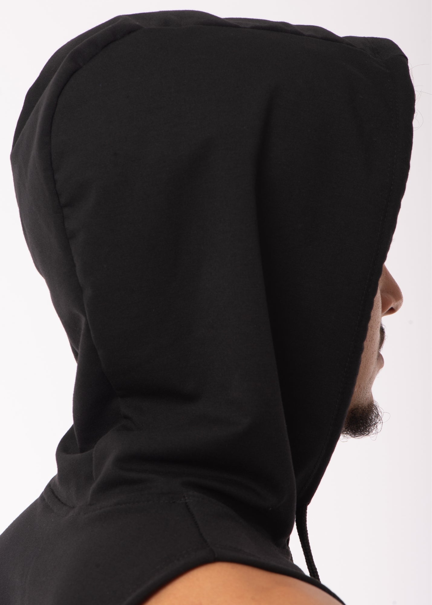 Sweat à capuche sans manches NOIR - HyperFlex™