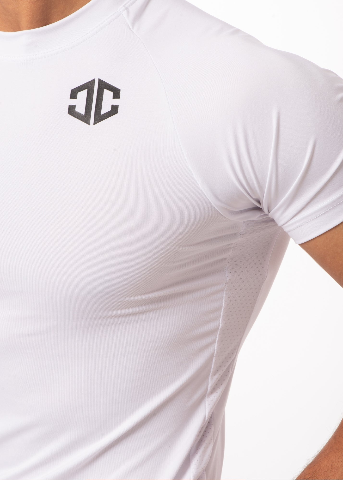 Tee de Compression – Blanc | CAPRA™