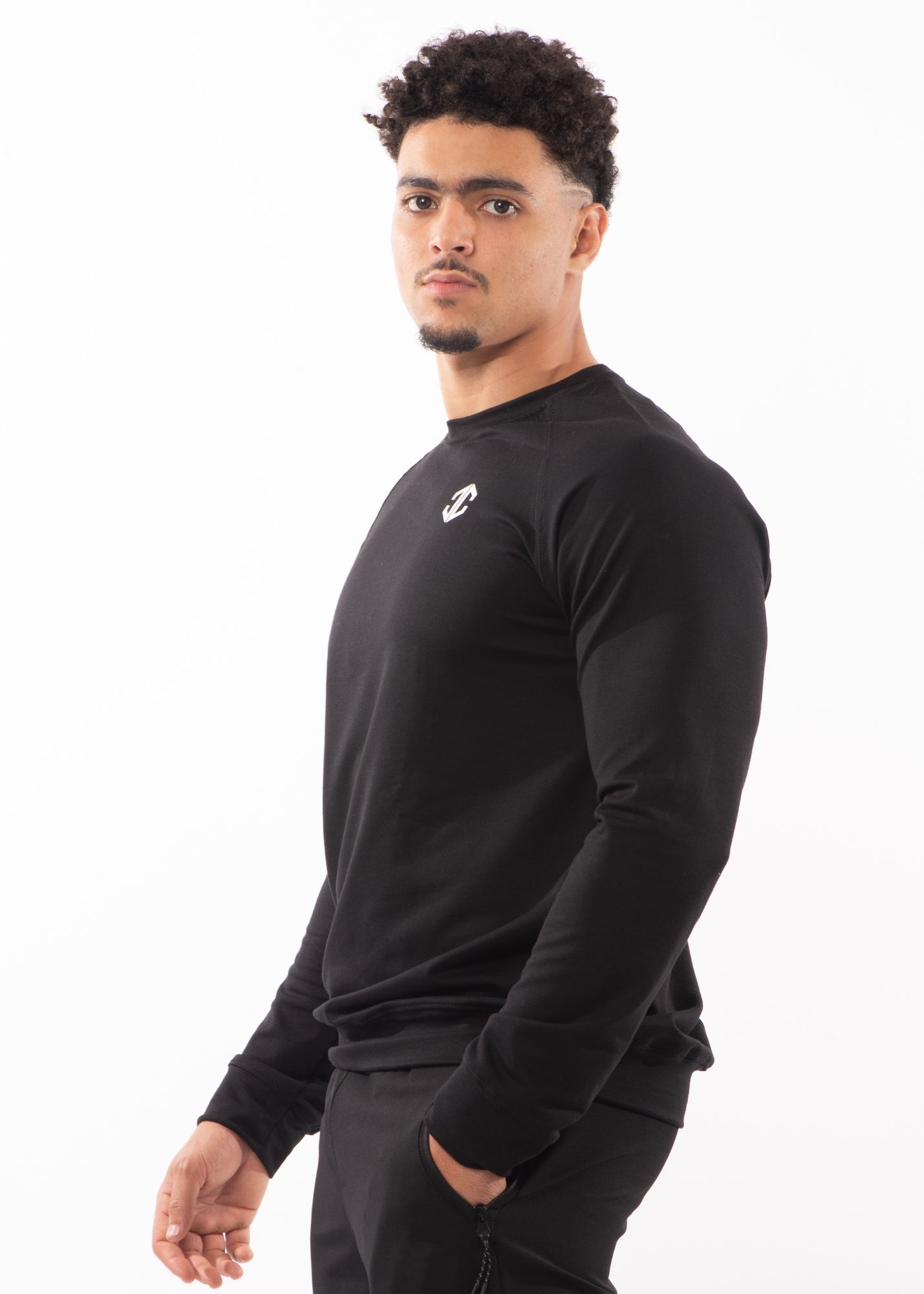 Sweatshirt Noir – Performance™